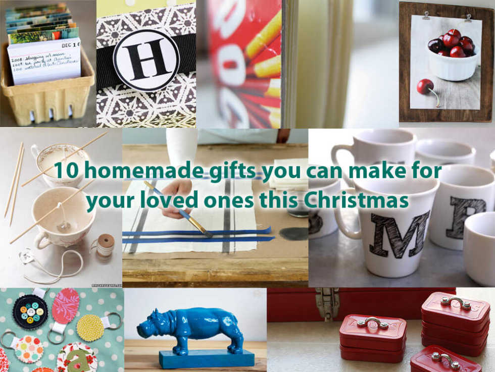 10 Homemade Christmas Gifts Ideas - Mortgage Design Group