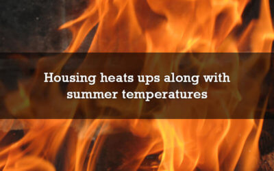 Housing heats ups along with summer temperatures