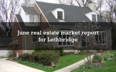 June real estate market report for Lethbridge