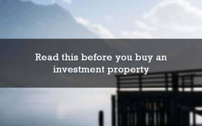 Read this before you buy an investment property