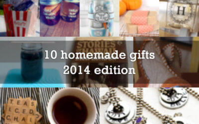 10 homemade gifts, 2014 edition