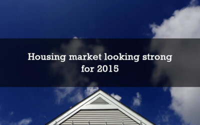 Housing market looking strong for 2015