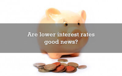 Are lower interest rates good news?