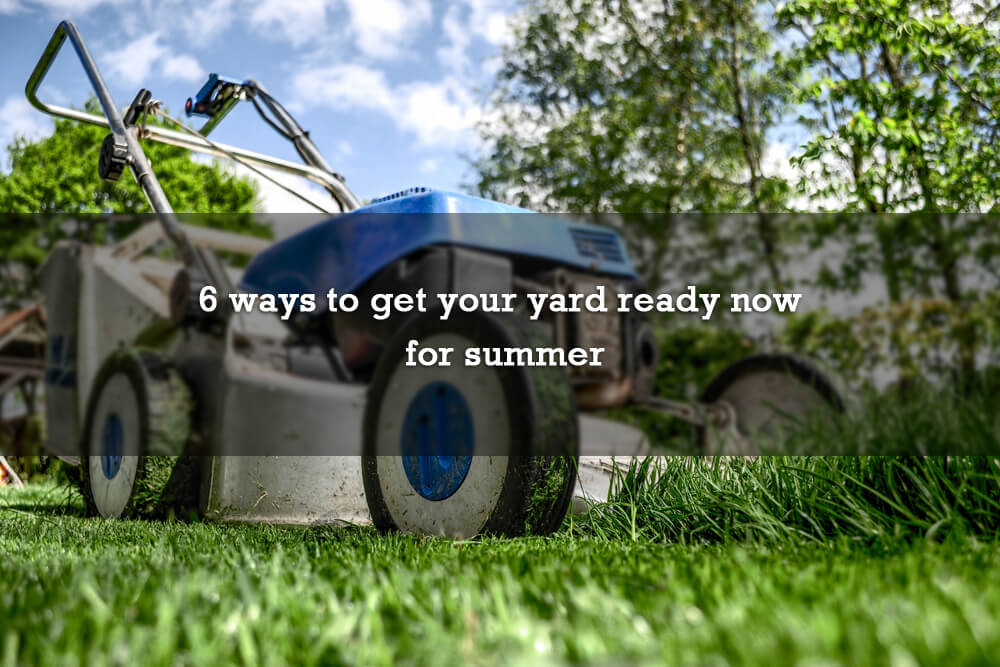 6 ways to get your yard ready now for summer