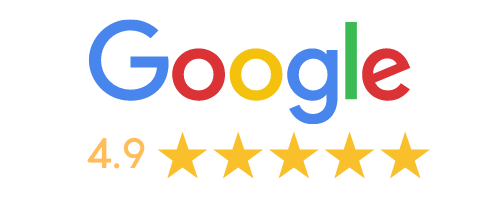 4.9 Star Google Rating